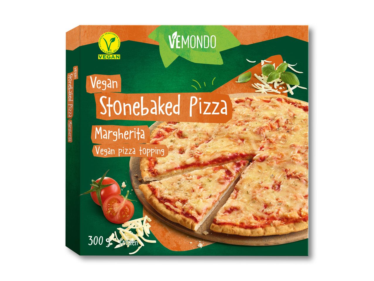 Prejsť na zobrazenie na celú obrazovku: Vegánska pizza Margherita – obrázok 1
