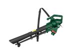 PARKSIDE® 2600W Electric Leaf Blower & Vacuum with shoulder strap and wheels