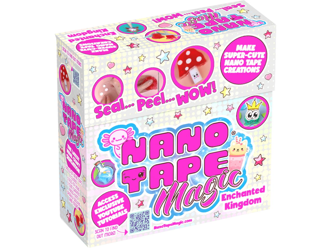 Nano Tape Magic Classic kit with instructions and examples of super-cute creations.