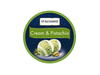Sorvete Italimo: creme e pistache.