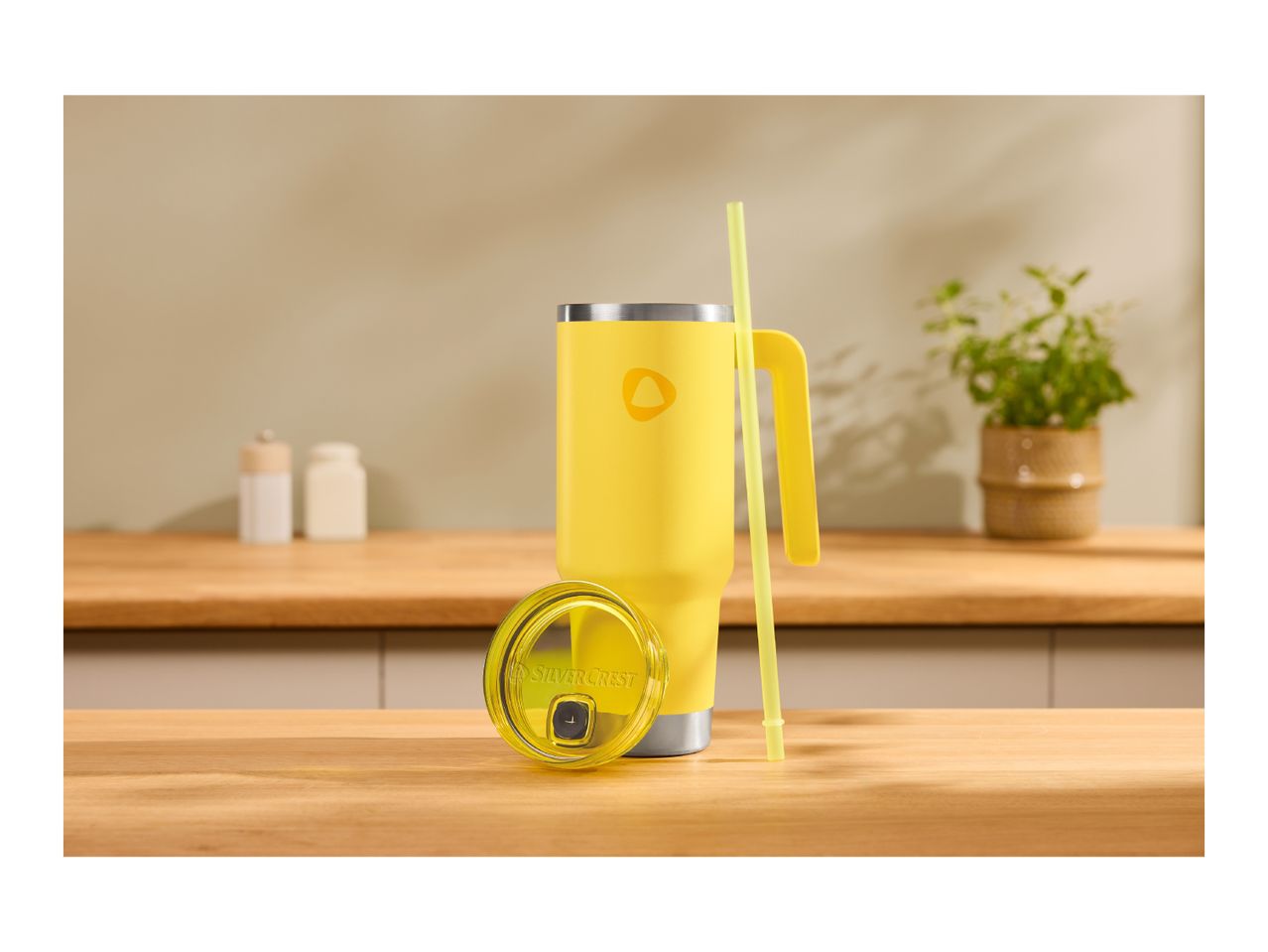 Yellow Stainless Steel Insulated Mug