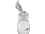 Crivit water bottle with flip-top cap.
