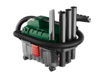 Bosch vacuum: unit, hose, and accessories.
