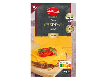 Szeletelt cheddar sajt (Lidl Plus)