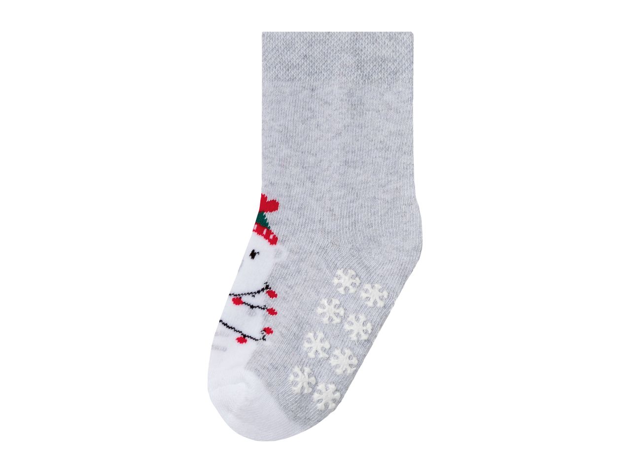 Go to full screen view: Lupilu Younger Kids’ Christmas Thermal Socks - 2 pairs - Image 9