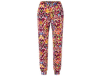 Pantalon femme à motif ikat coloré.