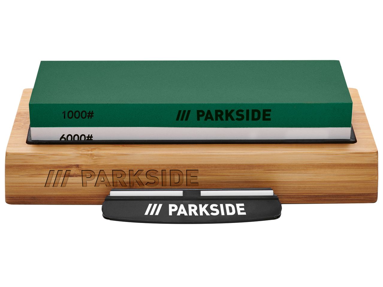 Точило за ножове и ножици Parkside®, зелено с зърнистост: 1000/6000.