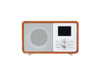 TRONIC® radio med träkabinett och digital skärm