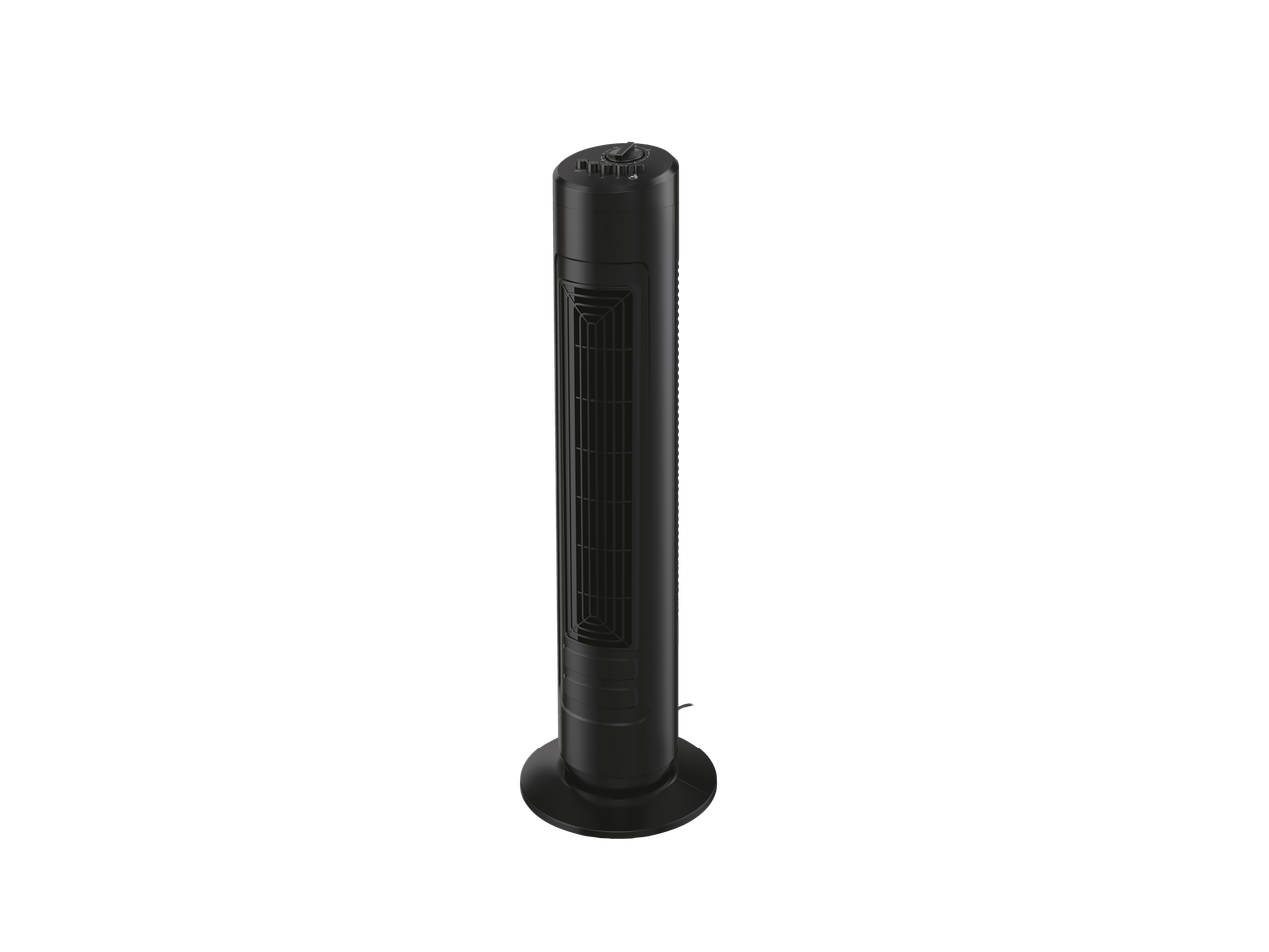 Ventilator turn negru.