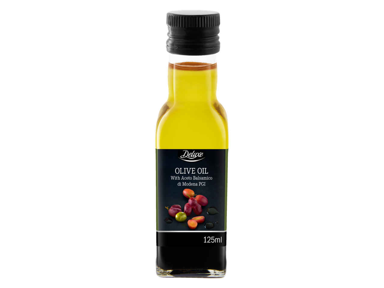 Deluxe olīveļļa ar Modena PGI balzamiko etiķi.