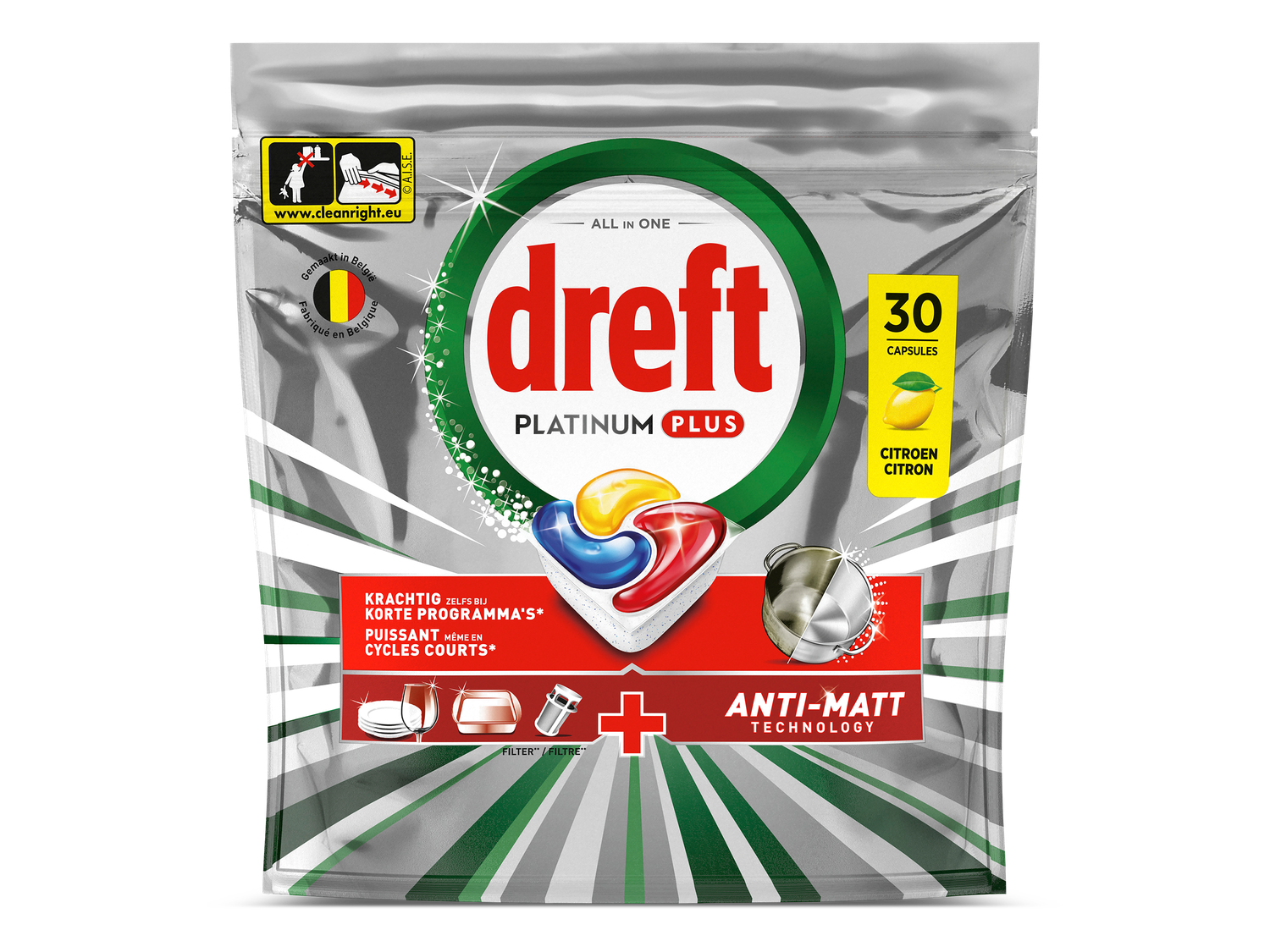 DREFT Vaatwastabs Platinum plus citroen