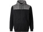 Outdoor Adventure zadrga hoodie, dveh barv: siva in črna.