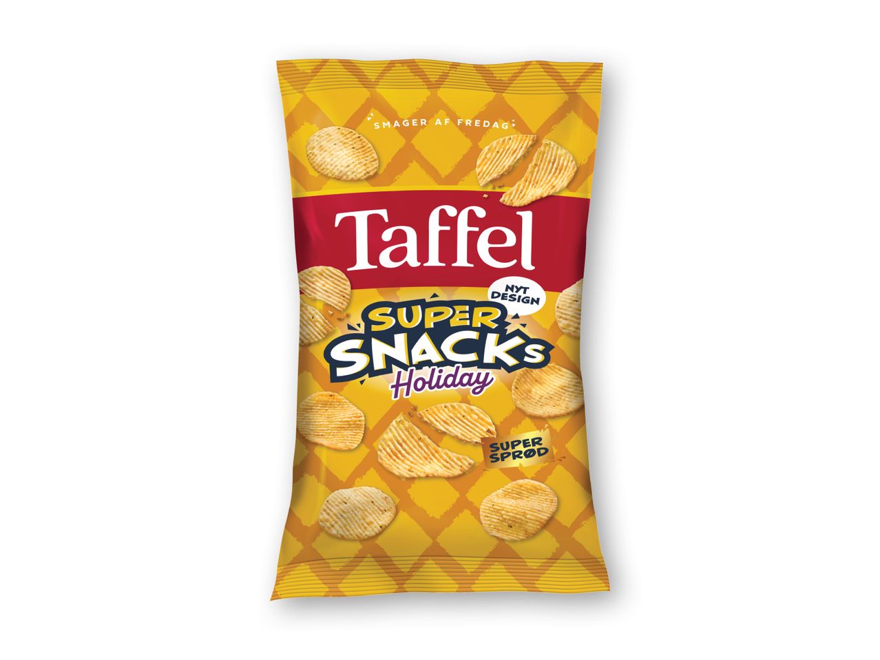 En pose Tafjel Banana Snack chips.