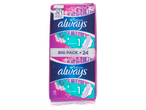 Always Platinum package: 24 ultra normal pads with wings.