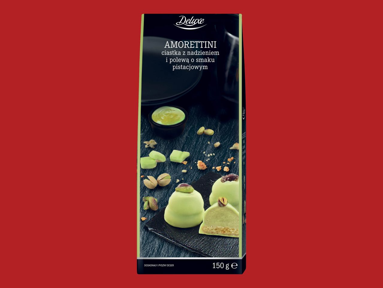 DELUXE Amorettini pistacjowe*