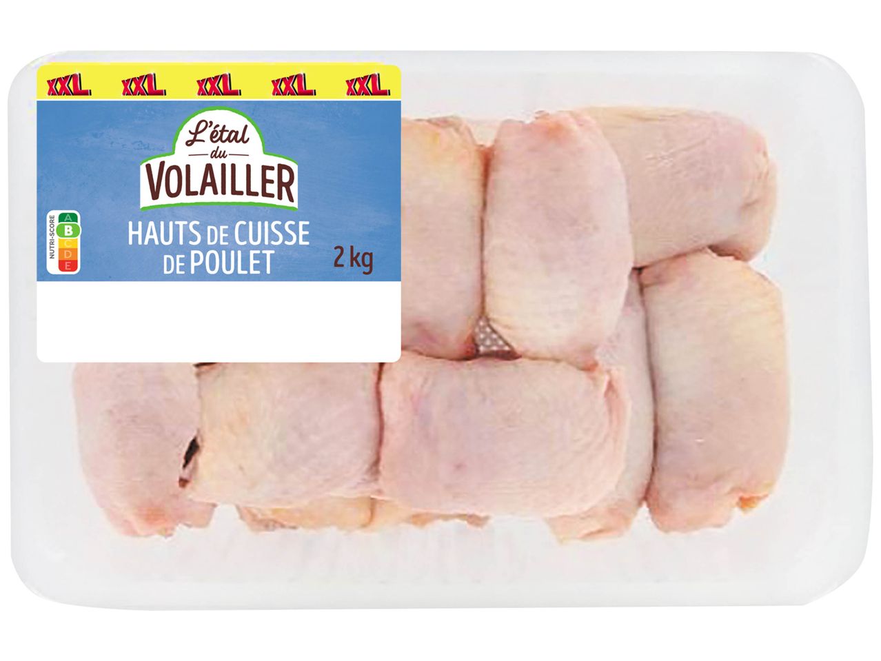 Barquette de cuisses de poulet Volatier.