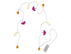 LIVARNO home 10 LED Halloween String Lights with pumpkins, ghosts, and bats