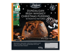 Deluxe Dundalgan Irish Whiskey Christmas Pudding, 18 months matured, 400g.