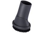 A gray plastic vacuum cleaner brush attachment.