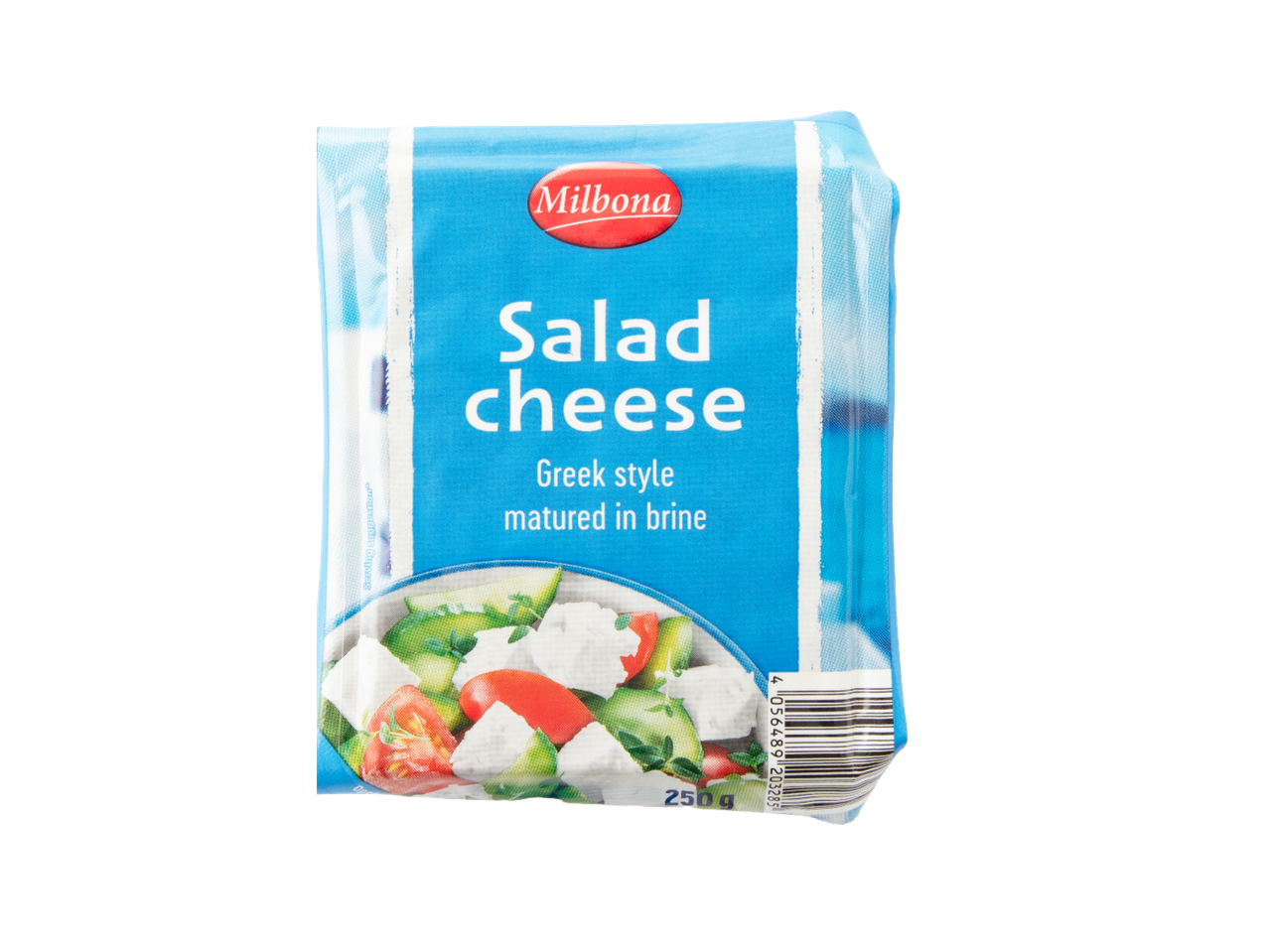 Milbona sir za salatu, grčki stil, u salamuri, 250g