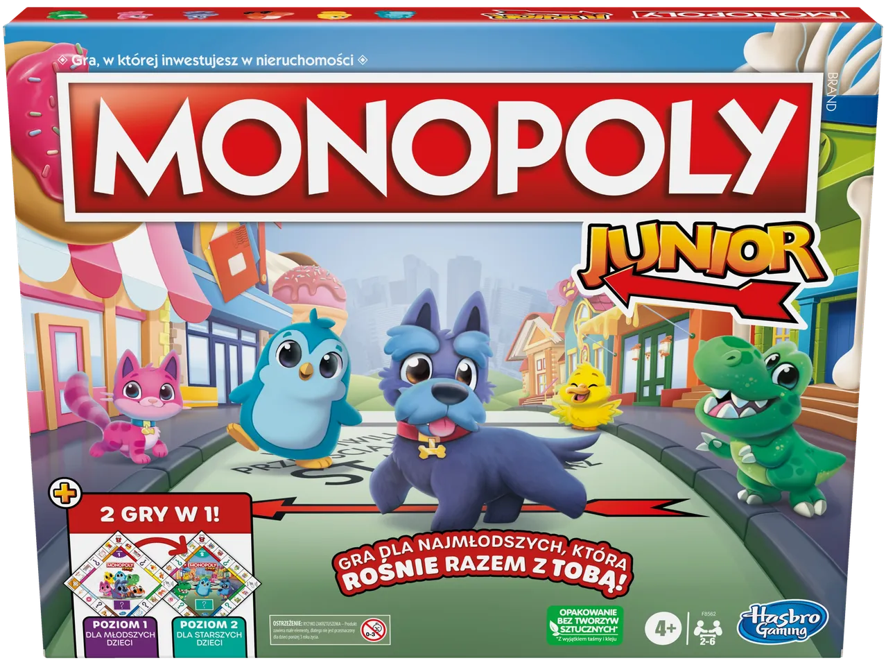 Hasbro Gra Monopoly Junior