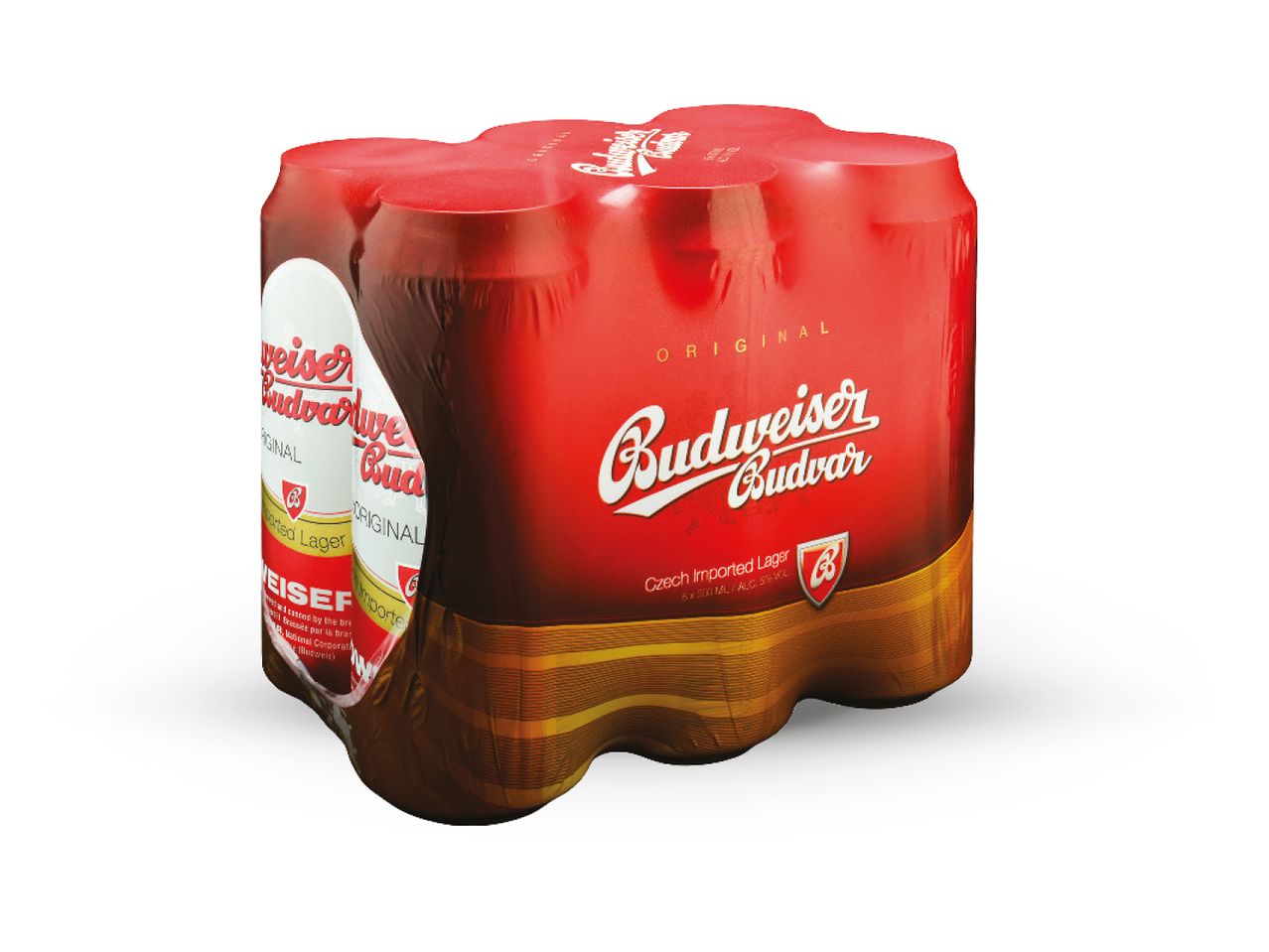 Šest limenki piva Carlsberg.