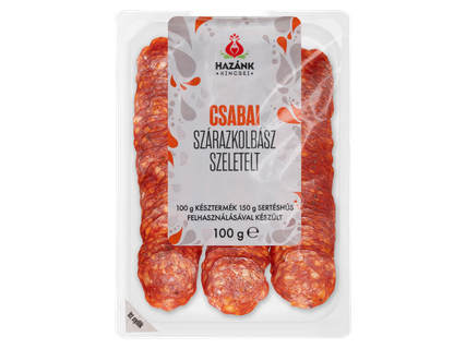 Szeletelt szárazkolbász