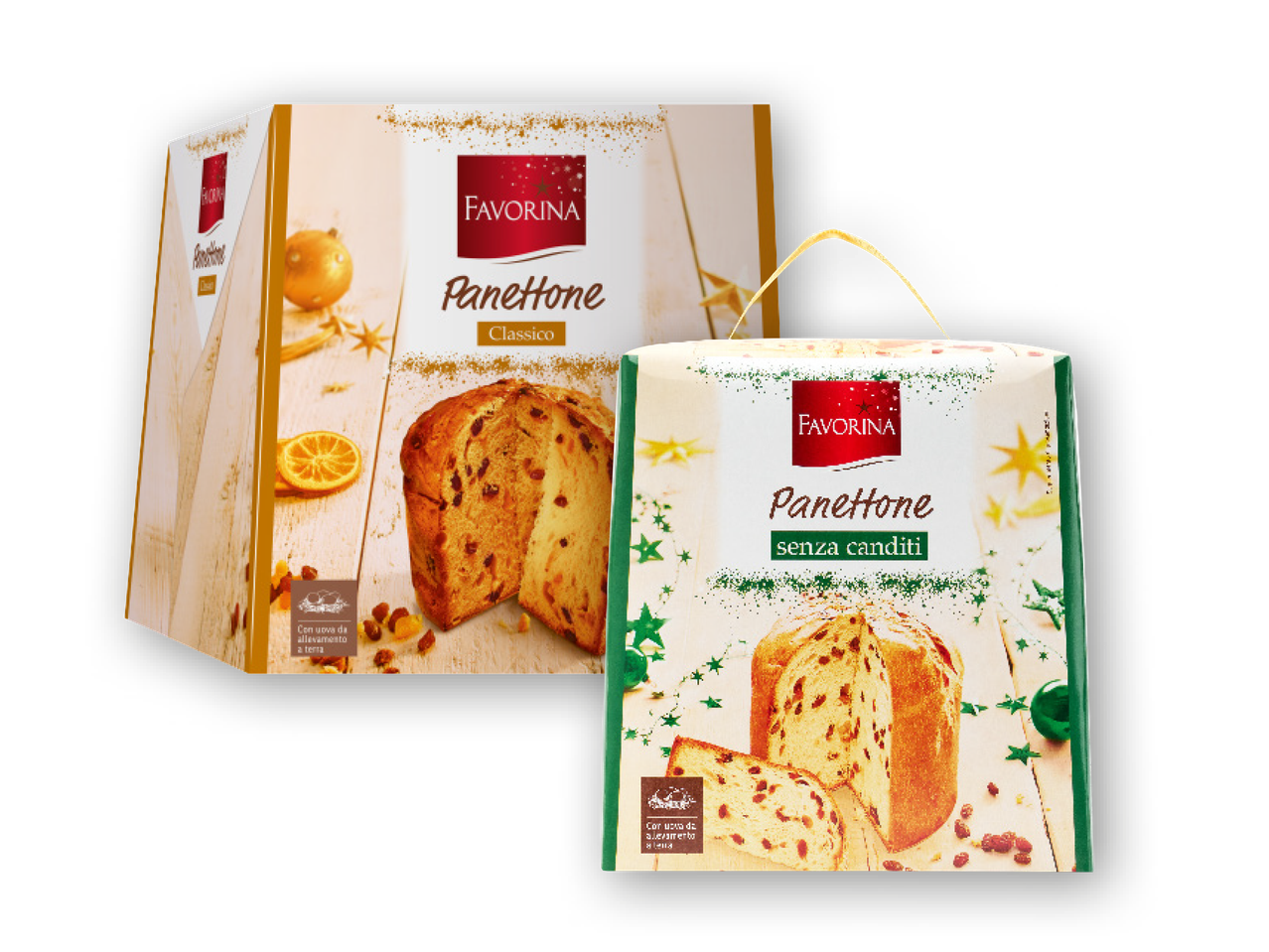 Panettone classico o senza canditi