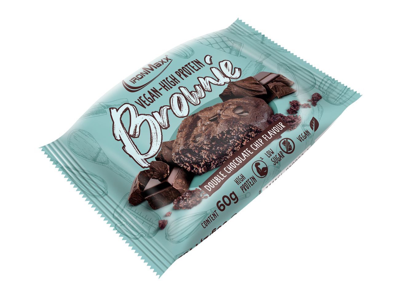 Accesați vizualizarea pe ecran complet: Prăjitură proteică vegană - Imagine 1