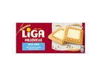 Melk-biscuit met een romige vulling, rijk aan calcium en ijzer.