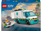 Lego City: ambulance and skateboard, 184-piece set.