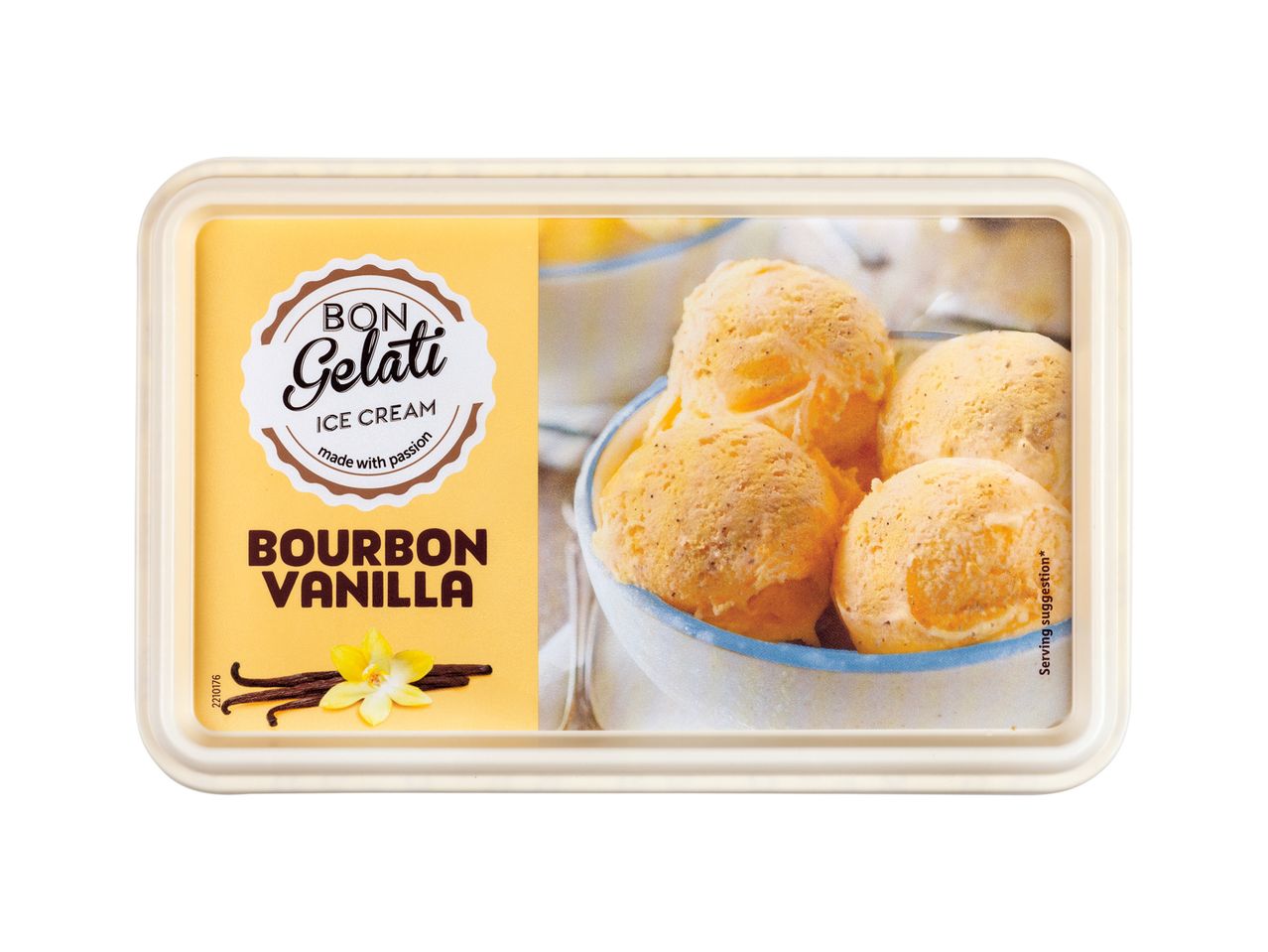 Accesați vizualizarea pe ecran complet: Înghețată de vanilie (aromă Bourbon) - Imagine 1
