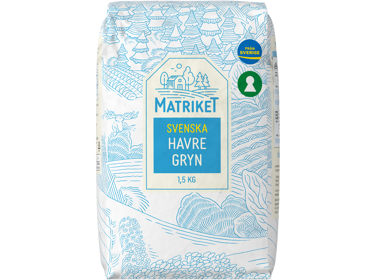 Paket med Matrikets havregryn