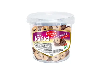 Mini vaníliaízű karika