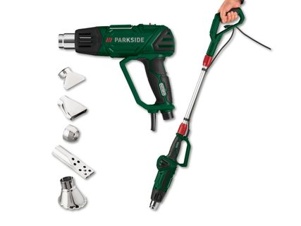 PARKSIDE® Nezāļu iznīcinātājs / celtniecības fēns ar pagarināmu kātu PLHLG 2000 C2