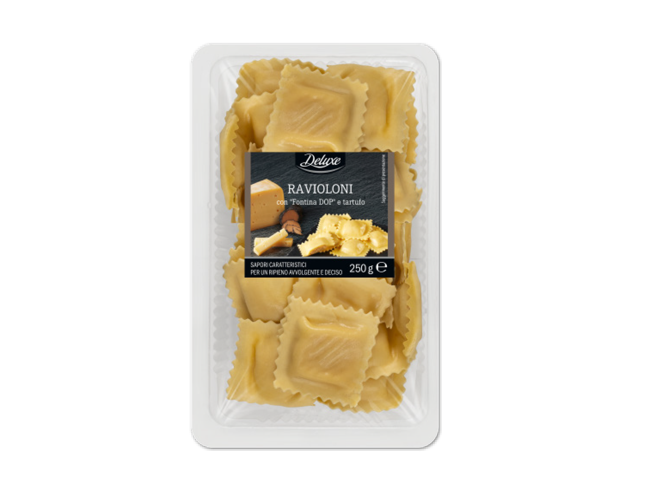 Ravioloni con "Fontina DOP" e tartufo