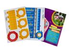 A DIY telescope kit with punch-out pieces and an instructional booklet explaining how telescopes work.