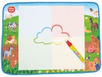 Tapis de dessin à l'eau Playtive avec motif de ferme et stylo.