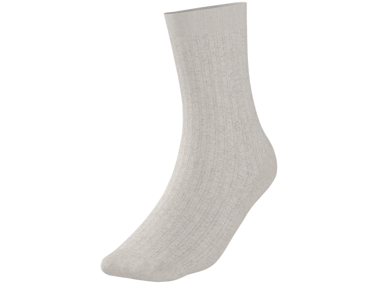 Șosete reiate Esmara pentru damă/bărbați, bej.