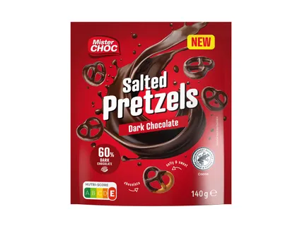 Csokoládés sós perec