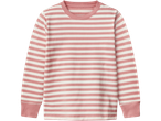 lupilu® Dječja termo majica za djevojčice s ružičastim i bijelim prugama