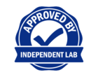 Approuvé par laboratoire indépendant.