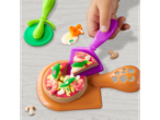PLAY-DOH® pizza com acessórios para cortar e servir.