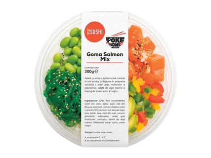 Poke bowl somon /ton