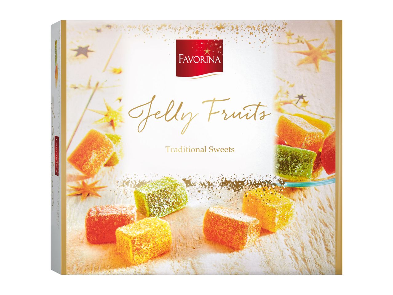 Go to full screen view: Favorina Christmas Jelly Fruits - Image 1
