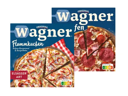 Wagner Flammkuchen Elsässer Art/Steinofen Pizza Speciale