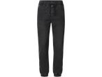 ESMARA MEN moške črne jeans jogger hlače.
