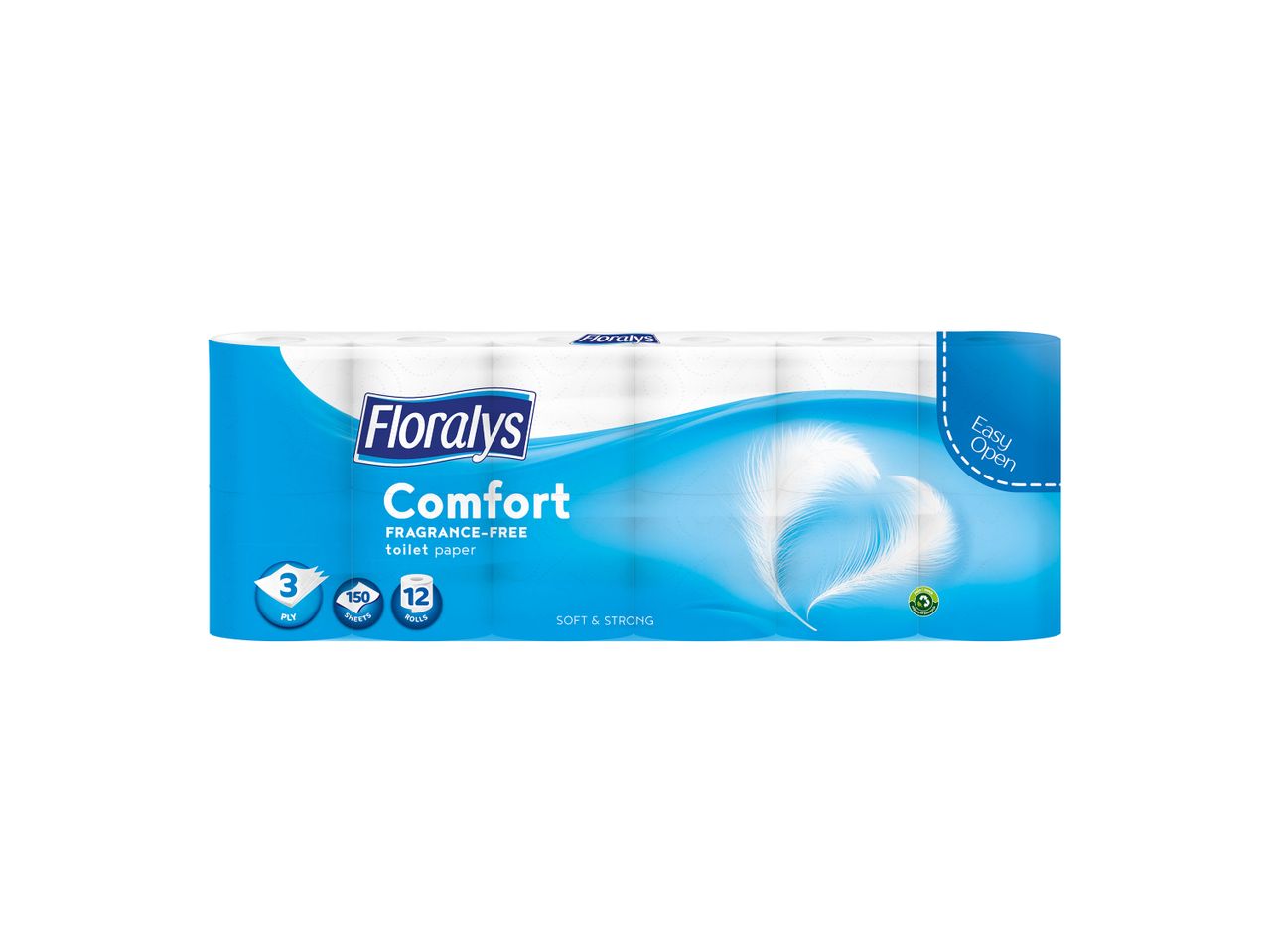 Floralys Comfort toalet papir, pakovanje od 12 rolni