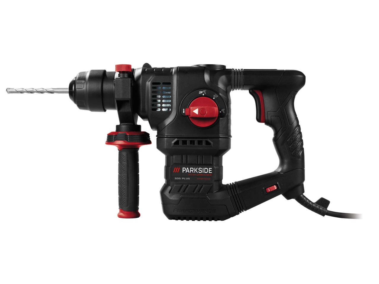 Parkside Performance® kombinált kalapács PPBH 1050 fúróval.