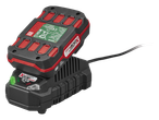 Parkside 20V Cordless Drill Driver battery and charger.